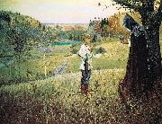 The Vision of the Youth Bartholomew Mikhail Nesterov